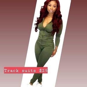 Tracksuits and purses